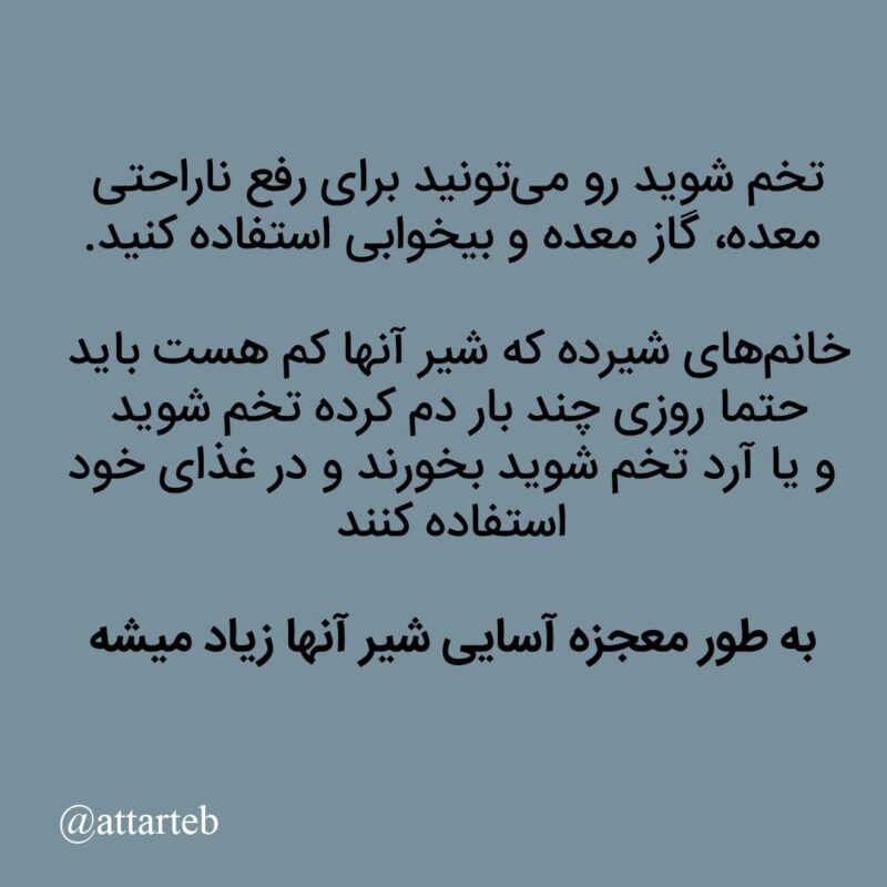 خواص تخم شوید