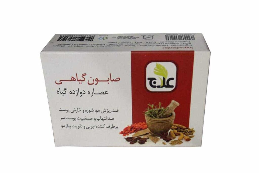 صابون 12 گیاه علاج