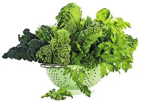 سبزیجات پهن برگ و کاهش وزن