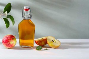 درمان پوست خشک با سرکه سیب